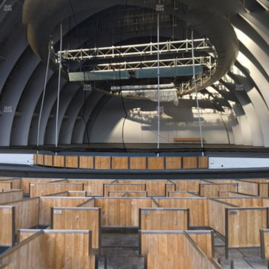 Hollywood Bowl - Section Garden 3 Seat View