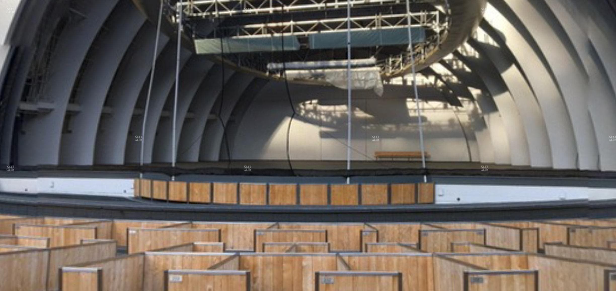Hollywood Bowl - Section Garden 3 Seat View