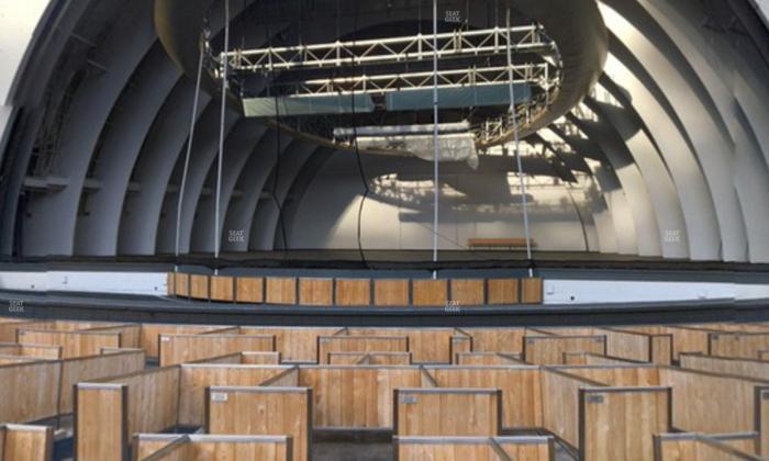 Hollywood Bowl - Section Garden 3 Seat View