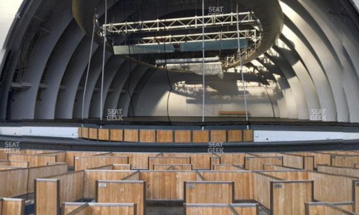Hollywood Bowl - Section Garden 3 Seat View