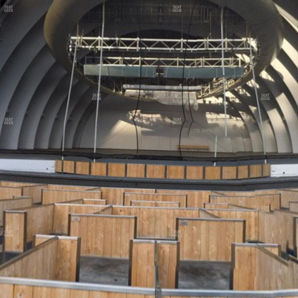 Hollywood Bowl - Section Garden 4 Seat View