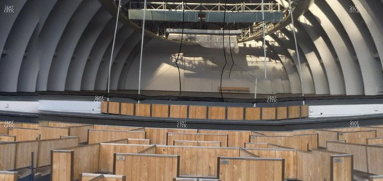 Hollywood Bowl - Section Garden 4 Seat View