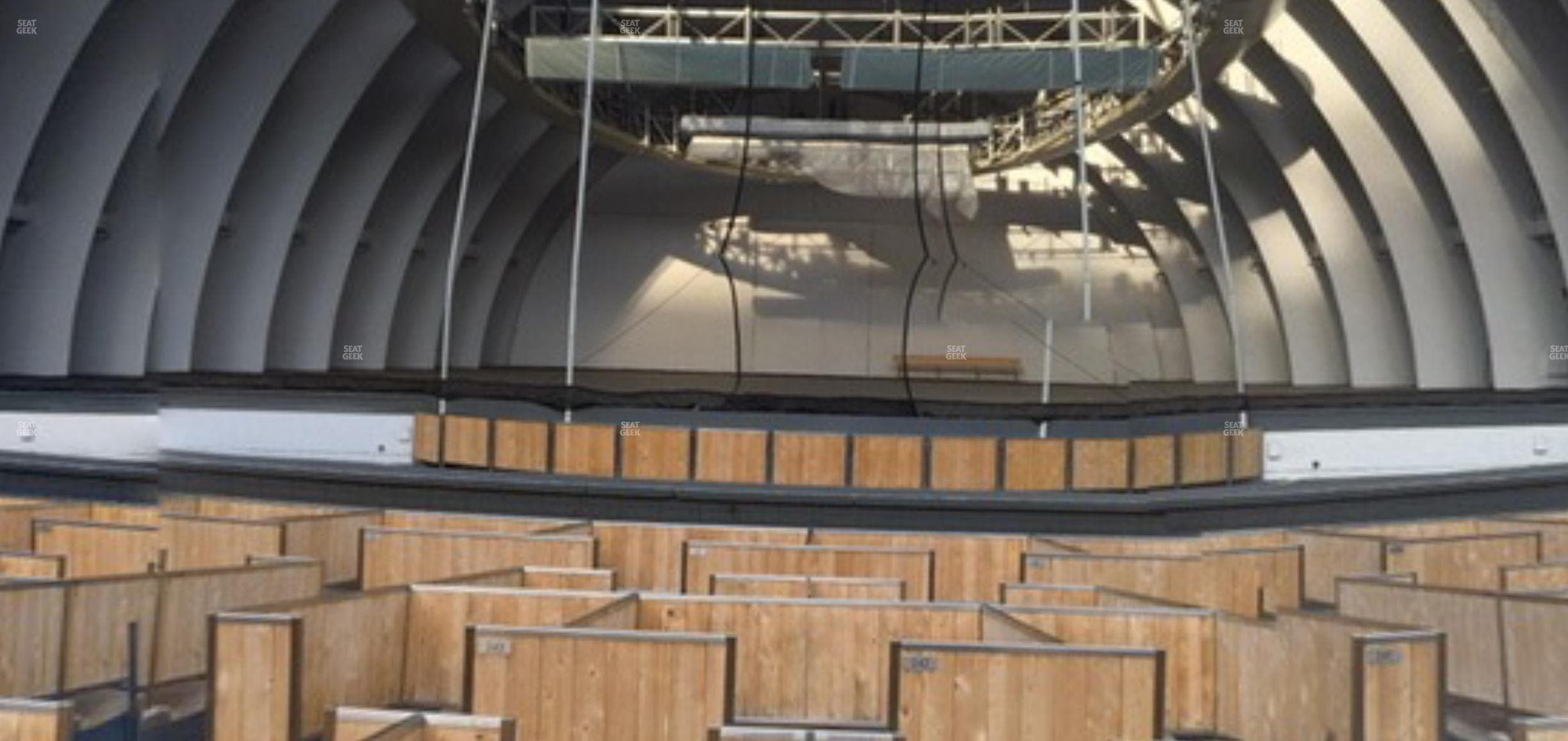 Hollywood Bowl - Section Garden 4 Seat View