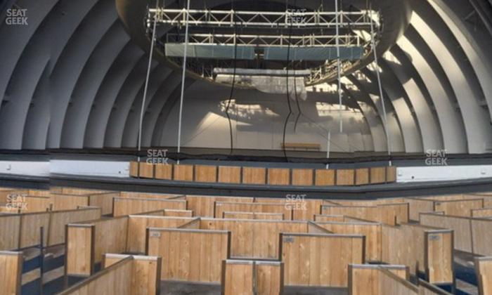 Hollywood Bowl - Section Garden 4 Seat View
