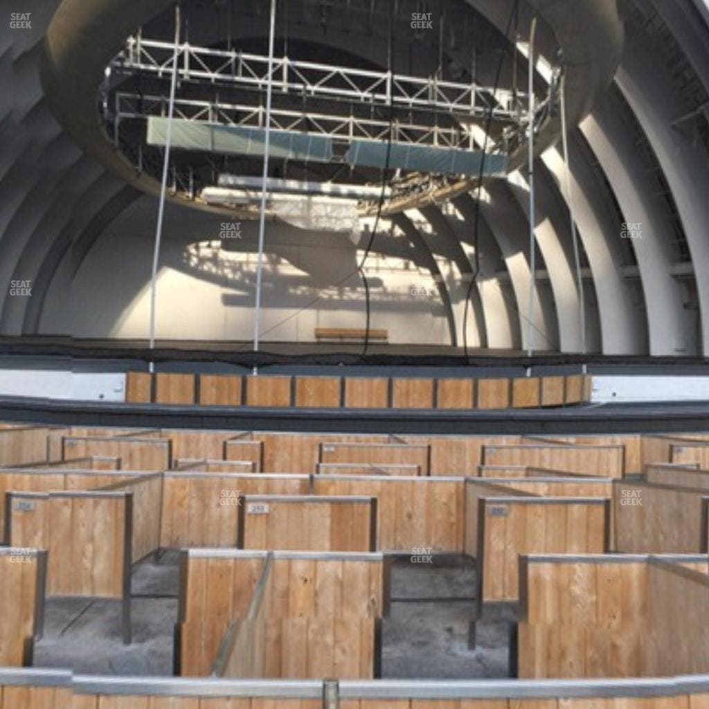 Hollywood Bowl - Section Garden 5 Seat View