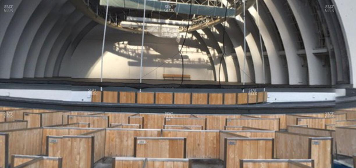 Hollywood Bowl - Section Garden 5 Seat View