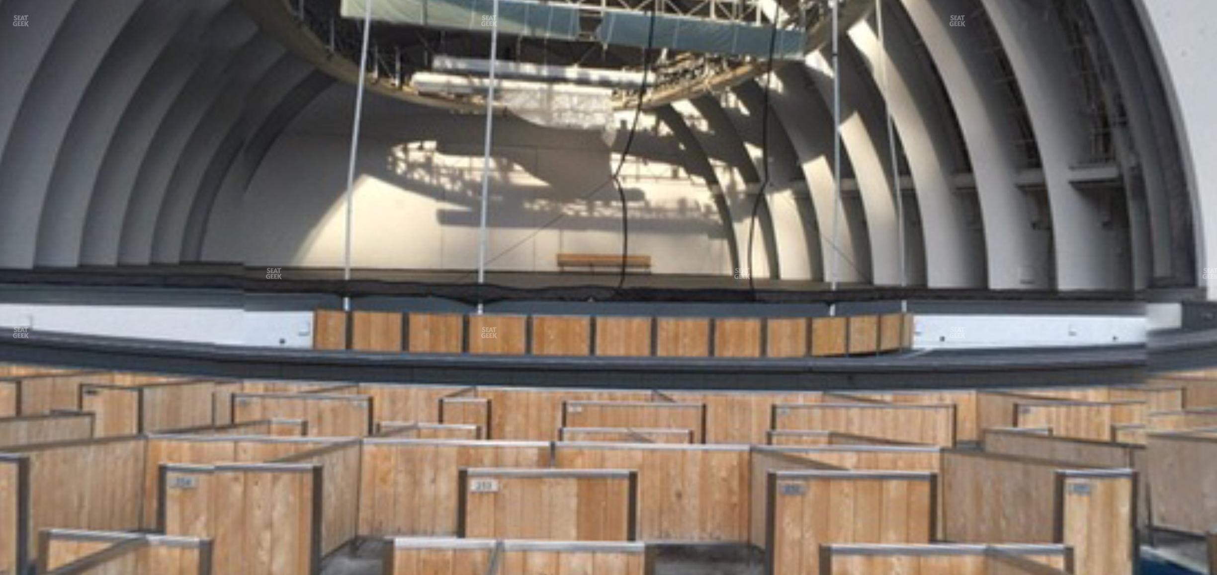 Hollywood Bowl - Section Garden 5 Seat View