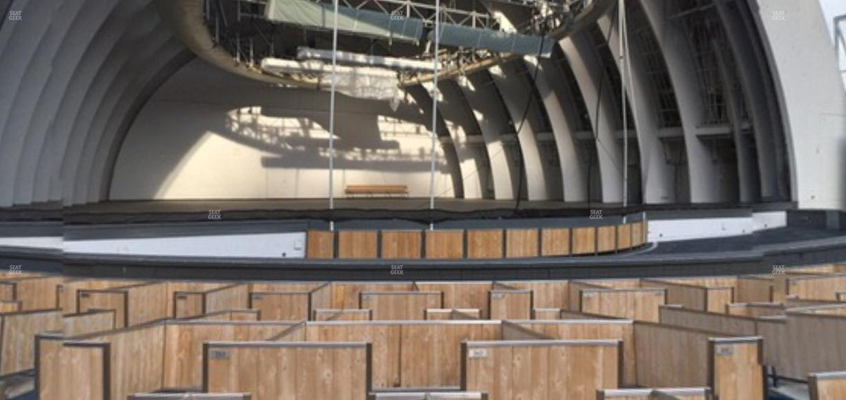 Hollywood Bowl - Section Garden 6 Seat View