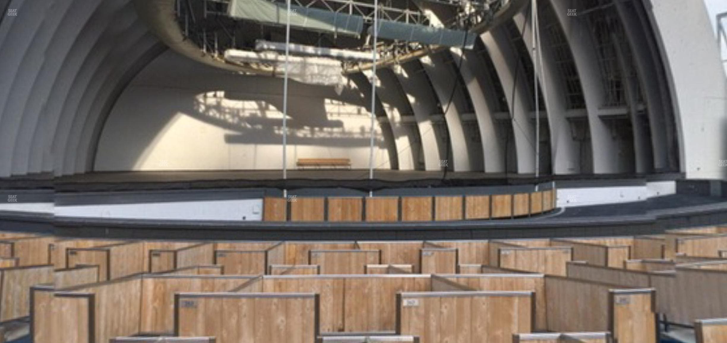 Hollywood Bowl - Section Garden 6 Seat View