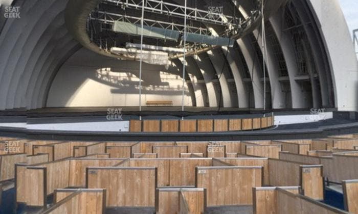 Hollywood Bowl - Section Garden 6 Seat View