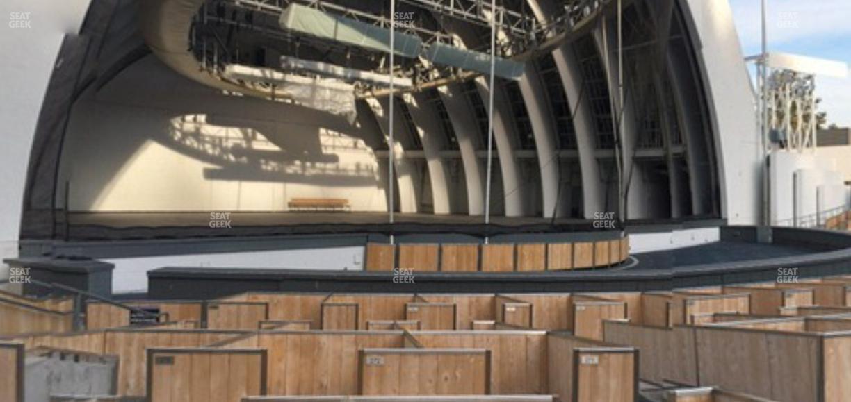 Hollywood Bowl - Section Garden 7 Seat View