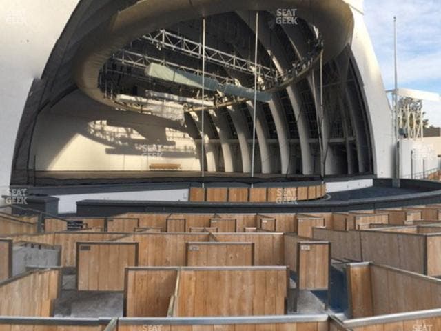 Hollywood Bowl - Section Garden 7 Seat View