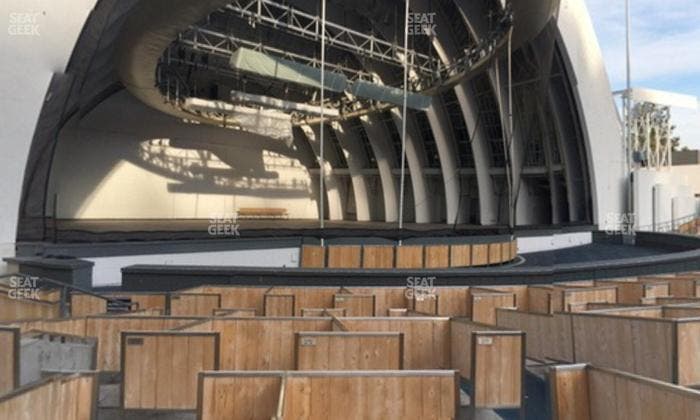 Hollywood Bowl - Section Garden 7 Seat View