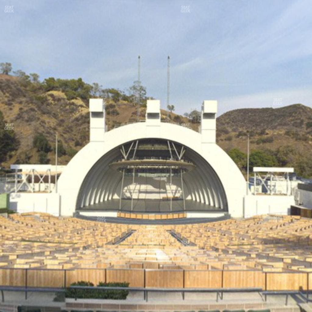 Hollywood Bowl - Section H Seat View