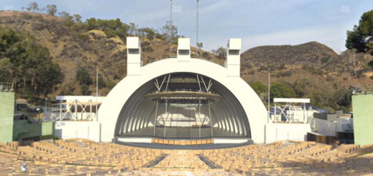Hollywood Bowl - Section H Seat View