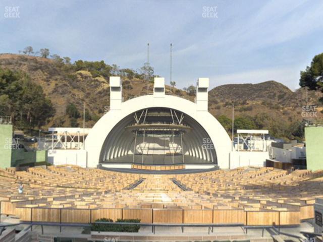 Hollywood Bowl - Section H Seat View