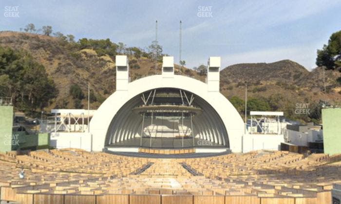 Hollywood Bowl - Section H Seat View