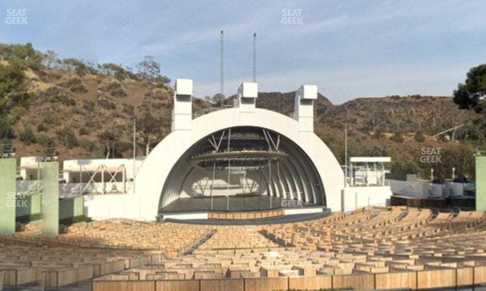 Hollywood Bowl - Section J 2 Seat View