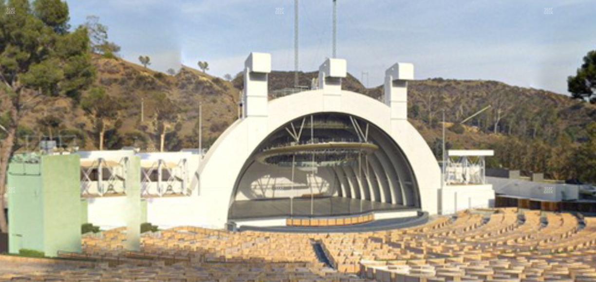 Hollywood Bowl - Section K 1 Seat View