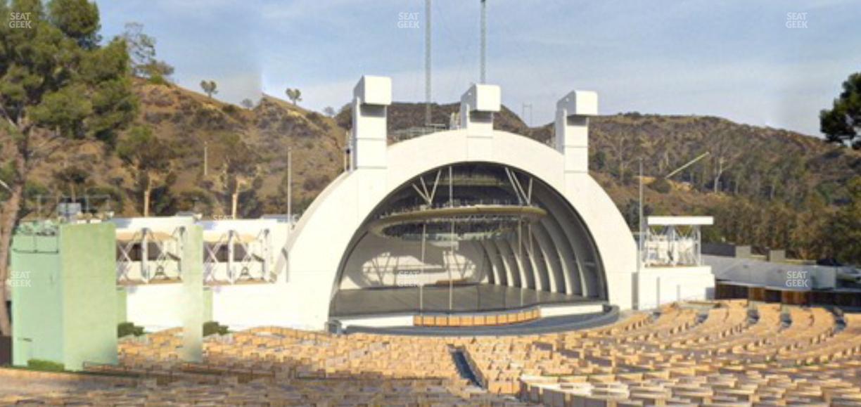 Hollywood Bowl - Section K 1 Seat View