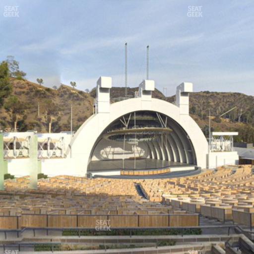 Hollywood Bowl - Section K 1 Seat View