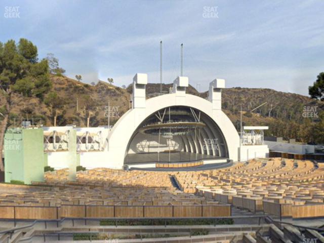 Hollywood Bowl - Section K 1 Seat View