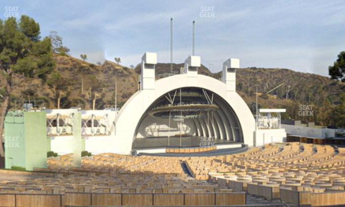 Hollywood Bowl - Section K 1 Seat View