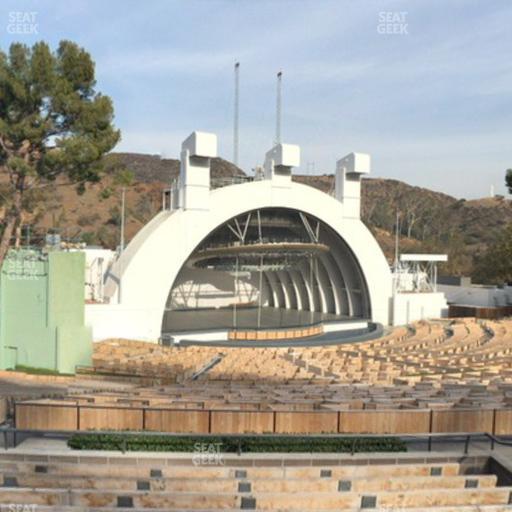 Hollywood Bowl - Section K 2 Seat View
