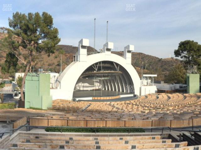 Hollywood Bowl - Section K 2 Seat View