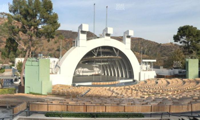 Hollywood Bowl - Section K 2 Seat View