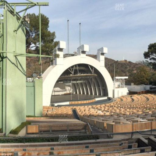 Hollywood Bowl - Section K 3 Seat View