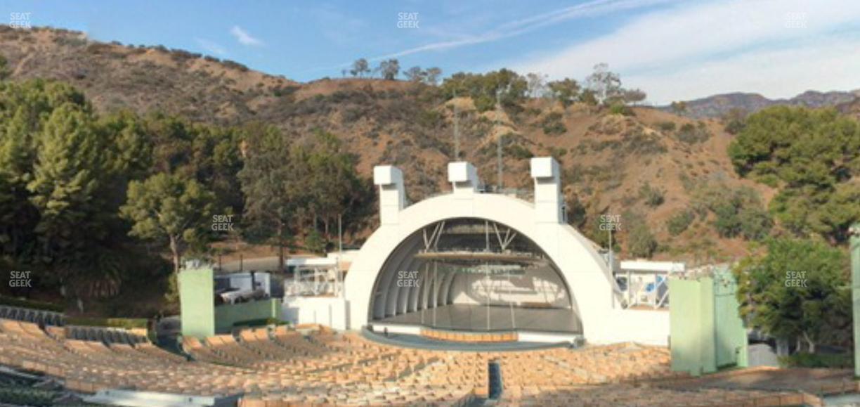 Hollywood Bowl - Section L 1 Seat View