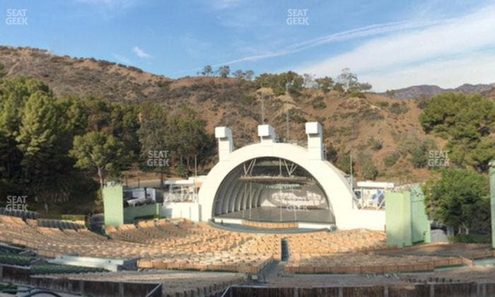 Hollywood Bowl - Section L 1 Seat View