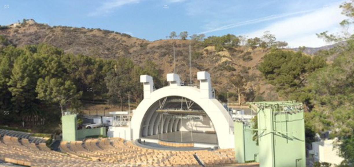 Hollywood Bowl - Section L 3 Seat View