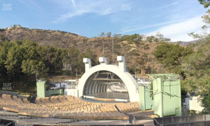 Hollywood Bowl - Section L 3 Seat View