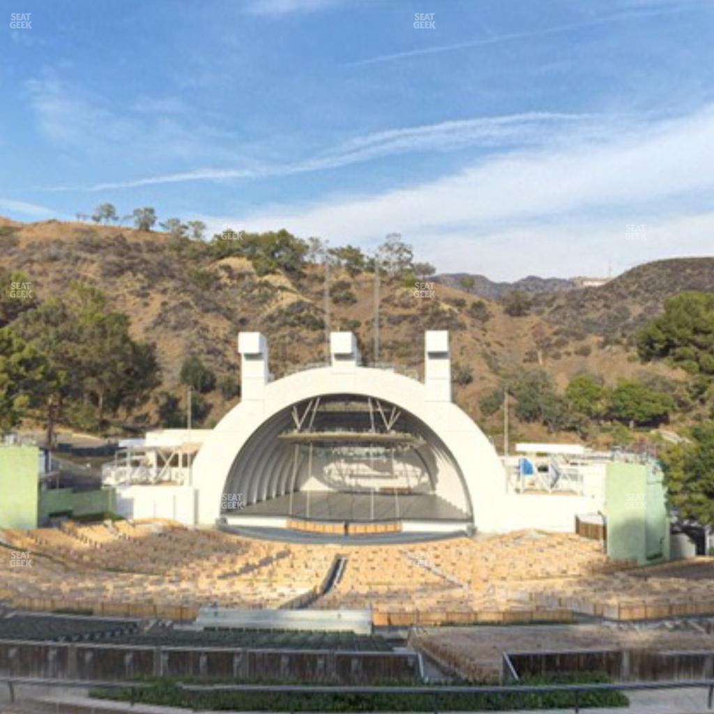 Hollywood Bowl - Section M 2 Seat View