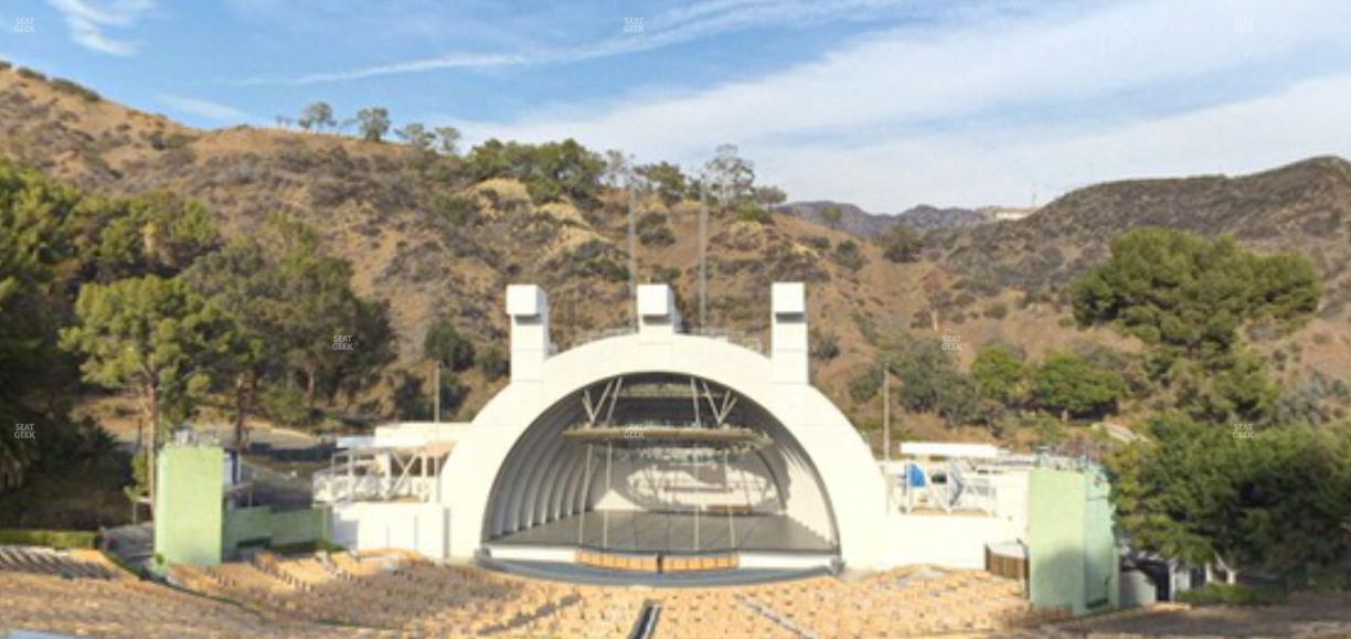 Hollywood Bowl - Section M 2 Seat View