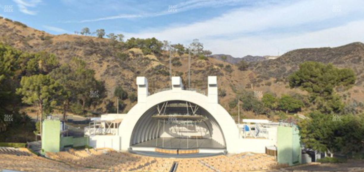 Hollywood Bowl - Section M 2 Seat View