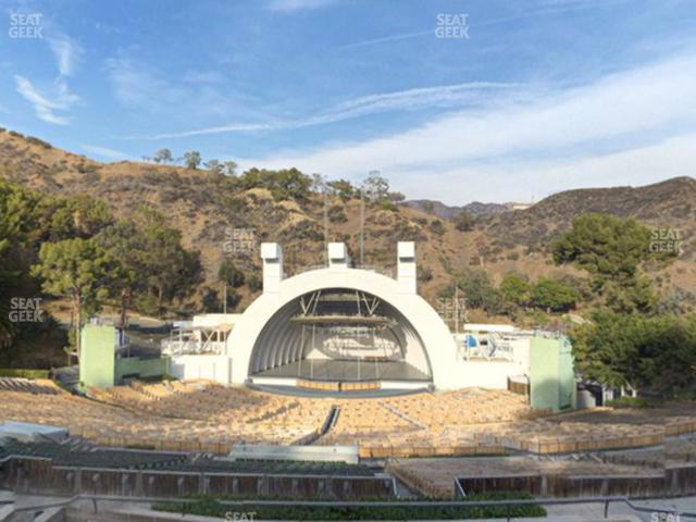 Hollywood Bowl - Section M 2 Seat View