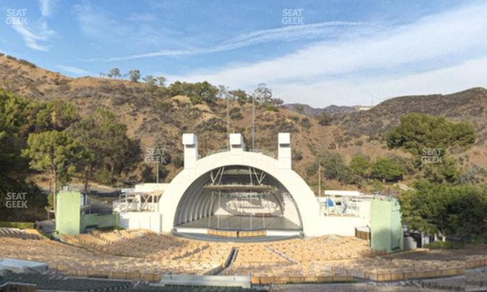 Hollywood Bowl - Section M 2 Seat View