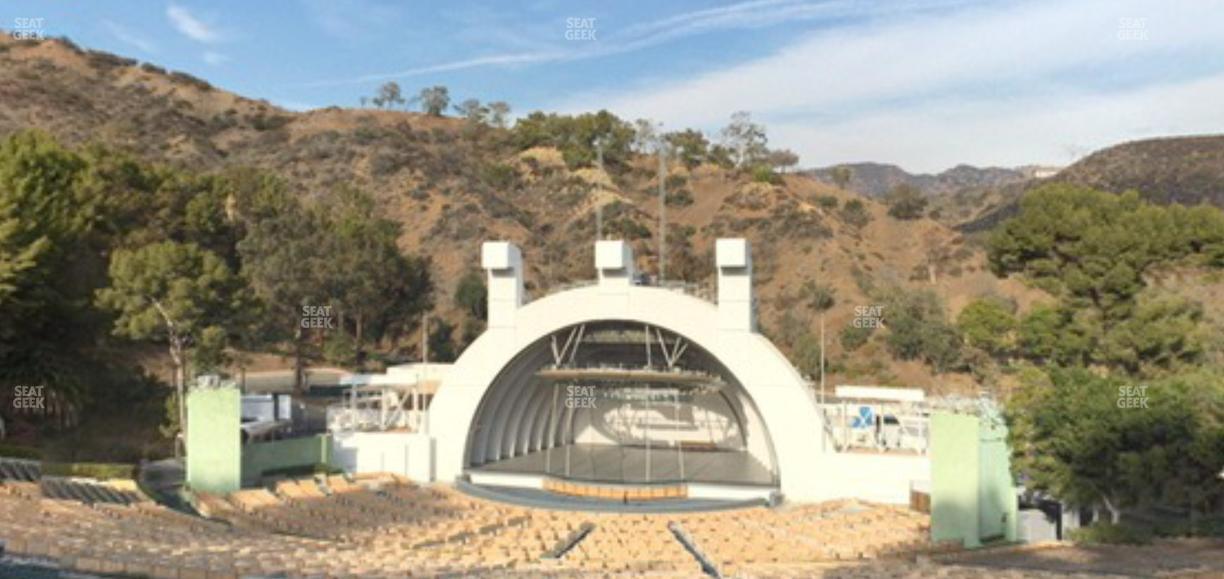 Hollywood Bowl - Section M 3 Seat View