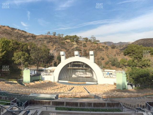 Hollywood Bowl - Section M 3 Seat View