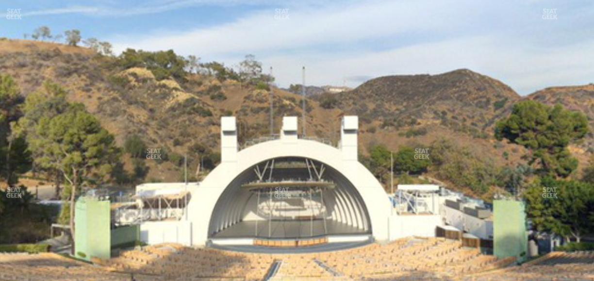 Hollywood Bowl - Section N 1 Seat View