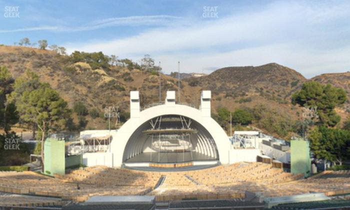 Hollywood Bowl - Section N 1 Seat View