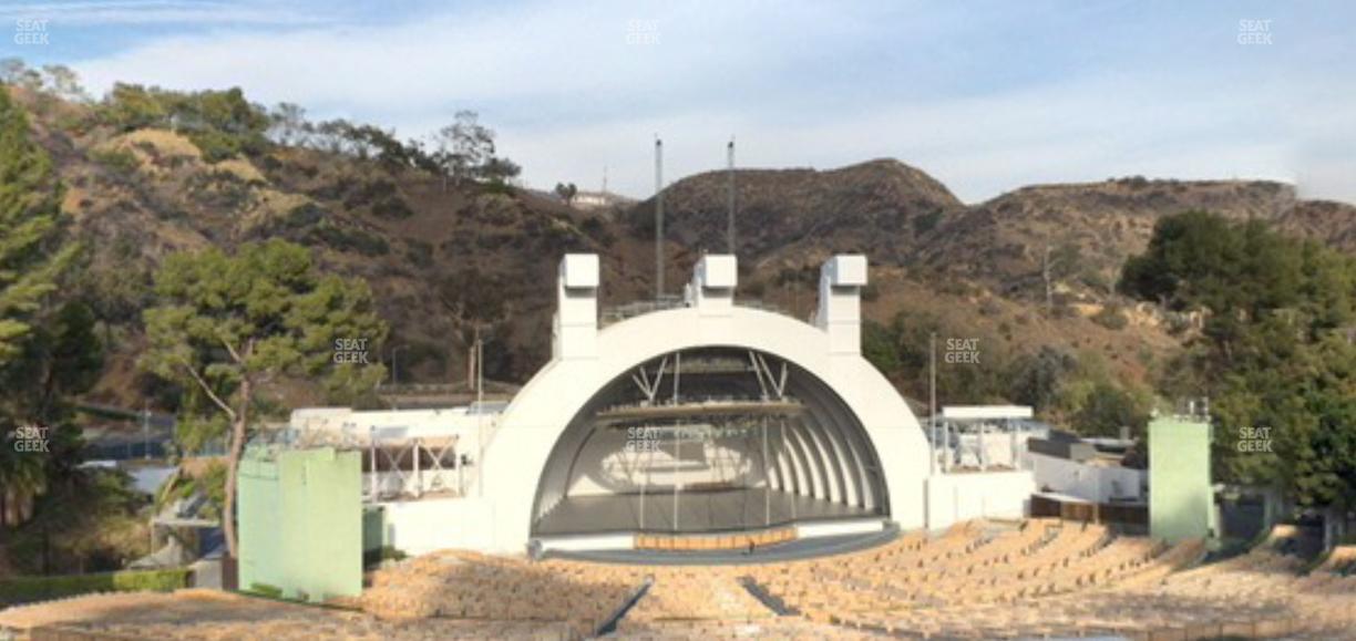 Hollywood Bowl - Section N 3 Seat View