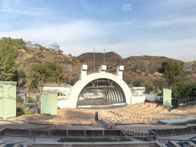 Hollywood Bowl - Section P 1 Seat View
