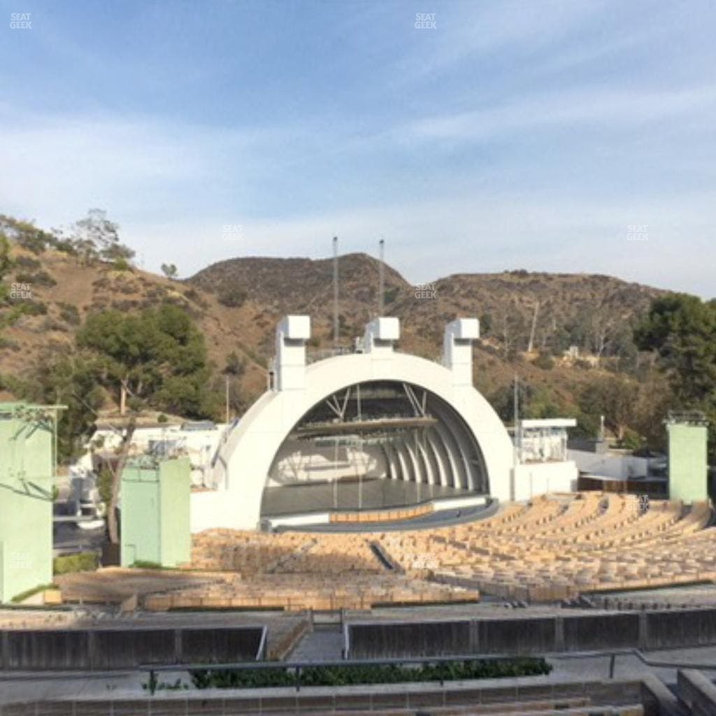 Hollywood Bowl - Section P 2 Seat View