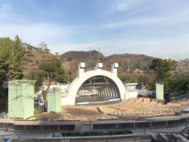 Hollywood Bowl - Section P 2 Seat View