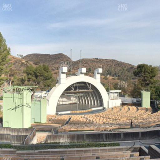 Hollywood Bowl - Section P 3 Seat View