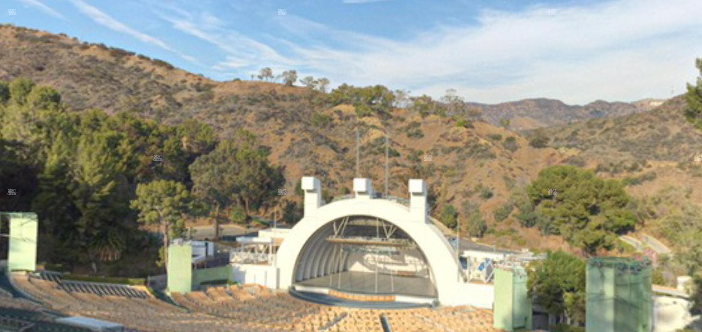 Hollywood Bowl - Section Q 1 Seat View